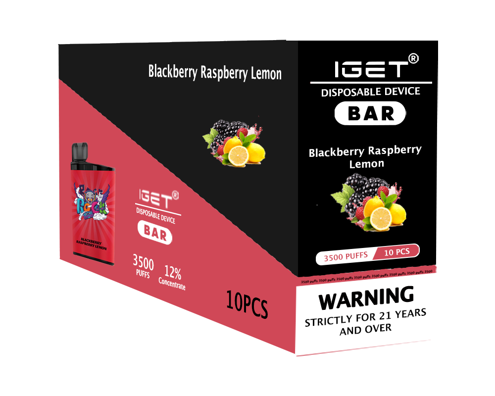 IGET Bar Blackberry Raspberry Lemon