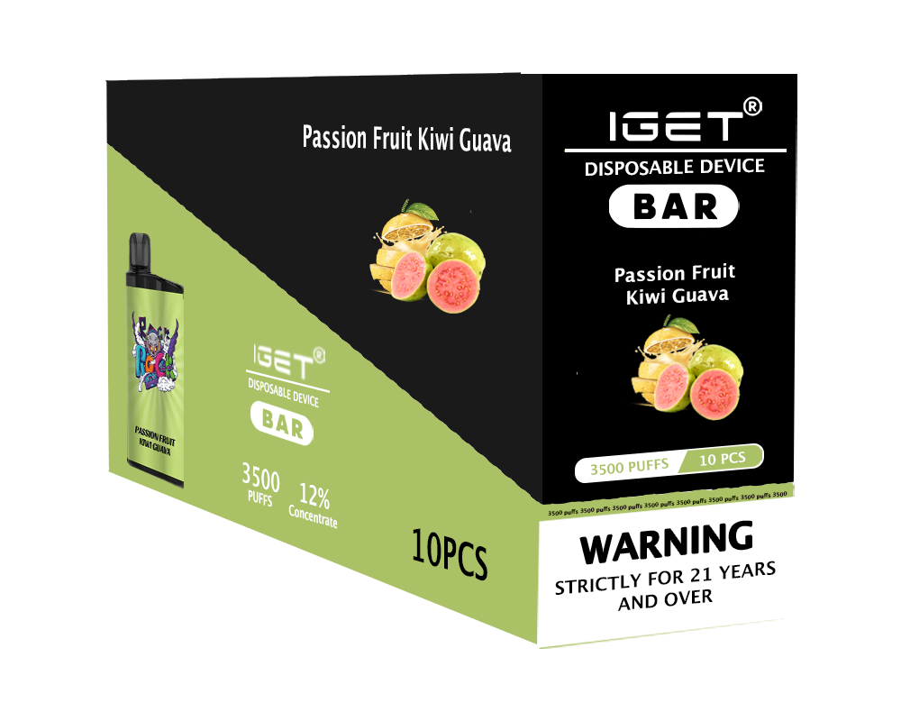 IGET Bar Passion Fruit Kiwi Guava