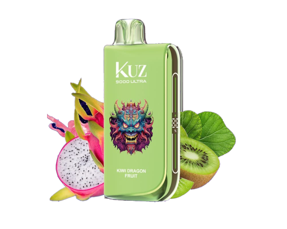 kuz ultra 9000 vape kiwi dragon fruit